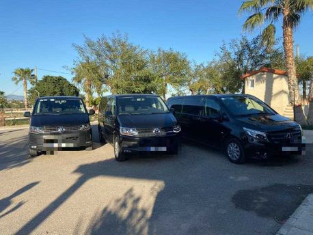 Taxis Mediterráneo Alicante vehículo negro 15